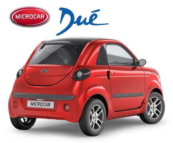 Microcar Due Heckansicht