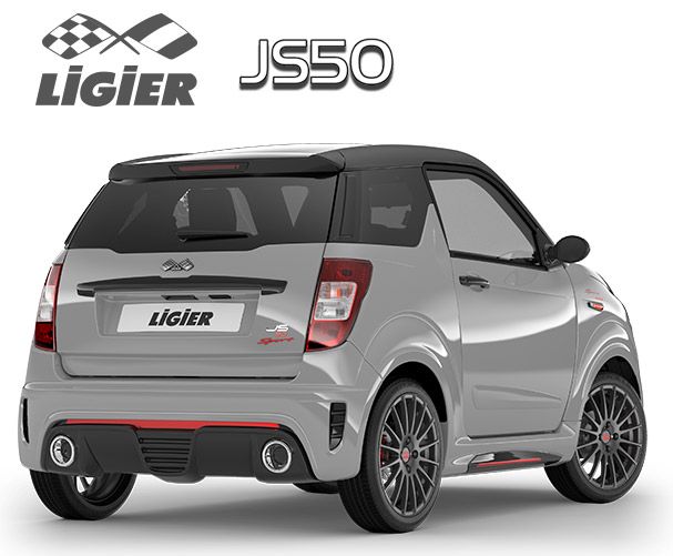 LIGIER JS50 Heckansicht