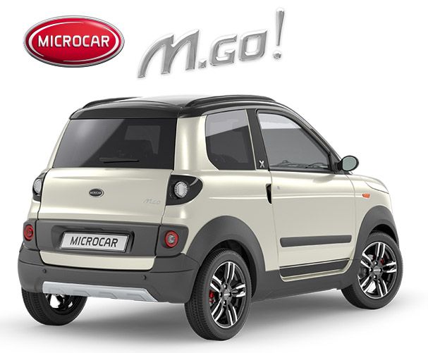Microcar M.Go Heckansicht